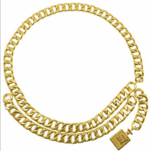 Vintage Chanel Chain Belt - Picture 1 of 7